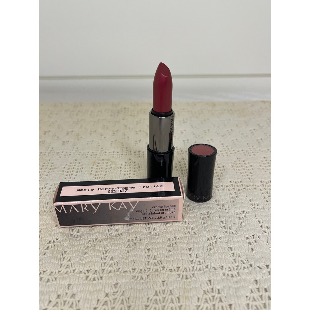 Mary Kay Creme Lipstick Apple Berry 022827 New in Box Pink Red Makeup